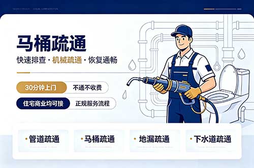 市北马桶疏通