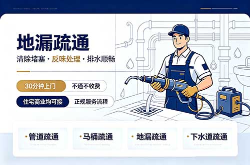 市北地漏疏通