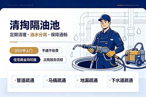 市北清掏隔油池