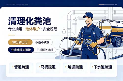 市北清理化粪池